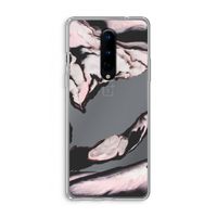 Roze stroom: OnePlus 8 Transparant Hoesje