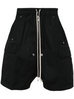 Rick Owens bermuda à coupe sarouel - Noir