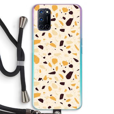 Terrazzo N°13: Oppo A72 Transparant Hoesje met koord
