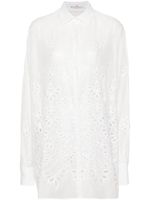 Ermanno Scervino chemise à broderie anglaise - Blanc - thumbnail