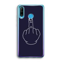 F**k U: Huawei P30 Lite Transparant Hoesje