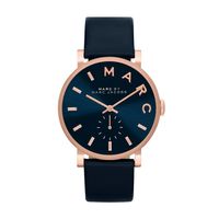 Horlogeband Marc by Marc Jacobs MBM1331 Leder Blauw 14mm - thumbnail