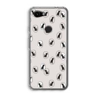 Miauw: Google Pixel 3a Transparant Hoesje