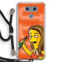 Jamie Lee Simpson: LG G6 Transparant Hoesje met koord