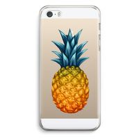 Grote ananas: iPhone 5 / 5S / SE Transparant Hoesje