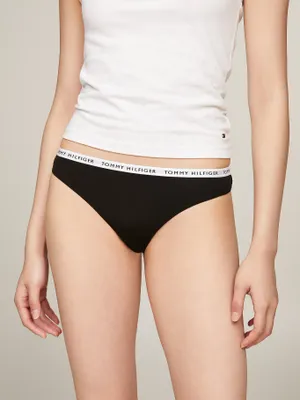 Tommy Hilfiger 3-Pack Dames Strings - Thong - Katoenen strings dames laag