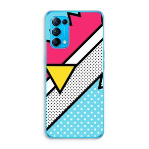 Pop Art #3: Oppo Find X3 Lite Transparant Hoesje