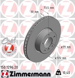 Remschijf Coat Z 150129620