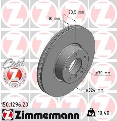 Remschijf Coat Z 150129620