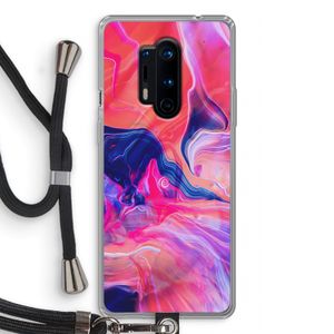 Earth And Ocean: OnePlus 8 Pro Transparant Hoesje met koord