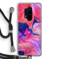 Earth And Ocean: OnePlus 8 Pro Transparant Hoesje met koord