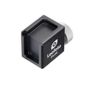 Leofoto FA-04 Double cold shoe mount with mount option on PC- clamp