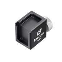 Leofoto FA-04 Double cold shoe mount with mount option on PC- clamp