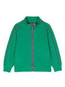 Monnalisa veste bomber à col montant - Vert