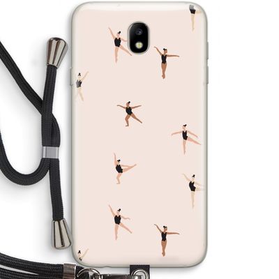 Dancing #1: Samsung Galaxy J7 (2017) Transparant Hoesje met koord