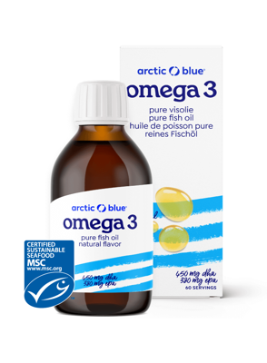 Arctic Blue Omega-3 Visolie Naturel