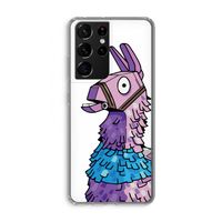 Lama: Samsung Galaxy S21 Ultra Transparant Hoesje