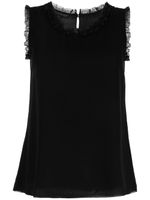 SHIATZY CHEN blouse à détails de dentelle - Noir