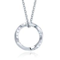 Mendes Nordic Heren Ketting - Rune Circle Silver
