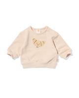 HEMA Newborn sweater croissant ecru (ecru)