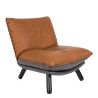 Lazy Sack fauteuil Zuiver bruin - thumbnail