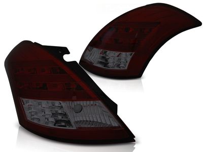 Tuning-Tec Achterlichten SUZUKI SWIFT V 10- ROOD SMOKE LED STRIP Tuning-Tec Achterlichten SUZUKI SWIFT V 10- ROOD SMOKE LED STRIP