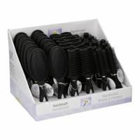 Ontwar Haarborstel Lifetime Touch of beauty Zwart