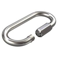 dörner + helmer 4915244 Ketting noodkoppeling met schroeven 4 mm RVS A2 10 stuk(s)