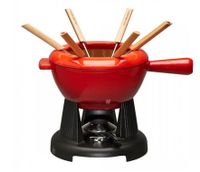 Le Creuset 60020000602460 fondueset 2 l Zwart, Rood 6 persoon/personen