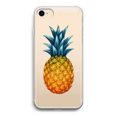 Grote ananas: iPhone 7 Transparant Hoesje