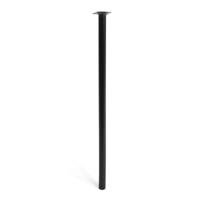Poten Rei 401g Cilindrisch Zwart Staal Modern (Ø 3 x 80 cm)