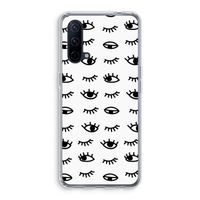 Eye pattern #2: OnePlus Nord CE 5G Transparant Hoesje