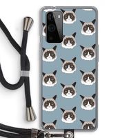 It's a Purrr Case: OnePlus 9 Pro Transparant Hoesje met koord It's a Purrr Case: OnePlus 9 Pro Transparant Hoesje met koord