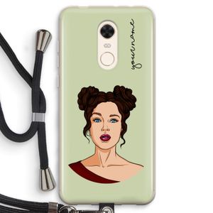 Pop-Art Creator: Xiaomi Redmi 5 Transparant Hoesje met koord