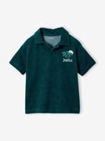 Polo jongens korte mouwen dennen