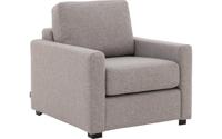 Goossens Fauteuil Lucca, Fauteuil klein arm smal 12 cm