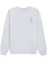 Sporty & Rich sweat à motif Crown - Gris