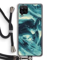Dreaming About Whales: Samsung Galaxy A12 Transparant Hoesje met koord