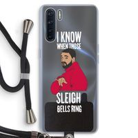 Sleigh Bells Ring: Oppo A91 Transparant Hoesje met koord