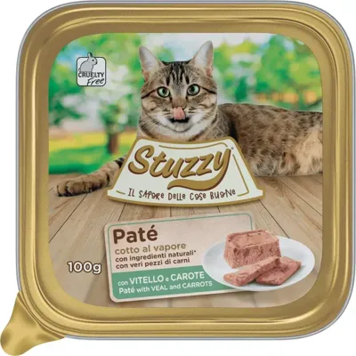 Stuzzy kattenpaté kalf & wortel 100g