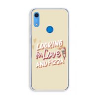 Pizza is the answer: Huawei Y6s Transparant Hoesje