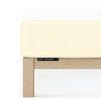 Schlafgut Schlafgut Soft Contact Jersey Flanel Hoeslaken M - 120x200 - 130x200 132 Yellow Light