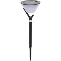 Solar LED Tuinlamp met sensor - Lyon - Draadloos - Warm wit - Auto aan/uit - 38 cm Solar LED Tuinlamp met sensor - Lyon - Draadloos - Warm wit - Auto aan/uit - 38 cm