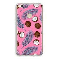 Kokosnoot roze: Huawei Ascend P8 Lite (2017) Transparant Hoesje