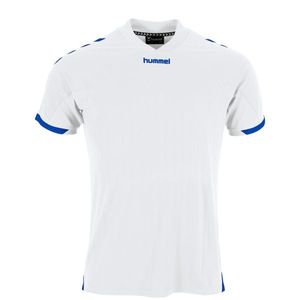 Hummel 110007K Fyn Shirt Kids - White-Royal - 152