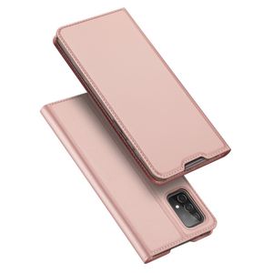 Dux Ducis - Pro Serie Slim wallet hoes -Samsung Galaxy A52 / A52s - Rose Goud