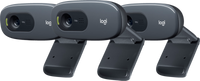 Logitech C270 HD-Webcam 3-pack - thumbnail
