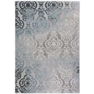 Vintage Vloerkleed Thema 23014-953 Grijs-Blauw-120 x 170 cm