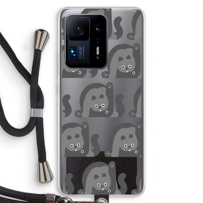 Cats: Xiaomi Mi Mix 4 Transparant Hoesje met koord