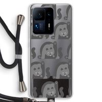 Cats: Xiaomi Mi Mix 4 Transparant Hoesje met koord